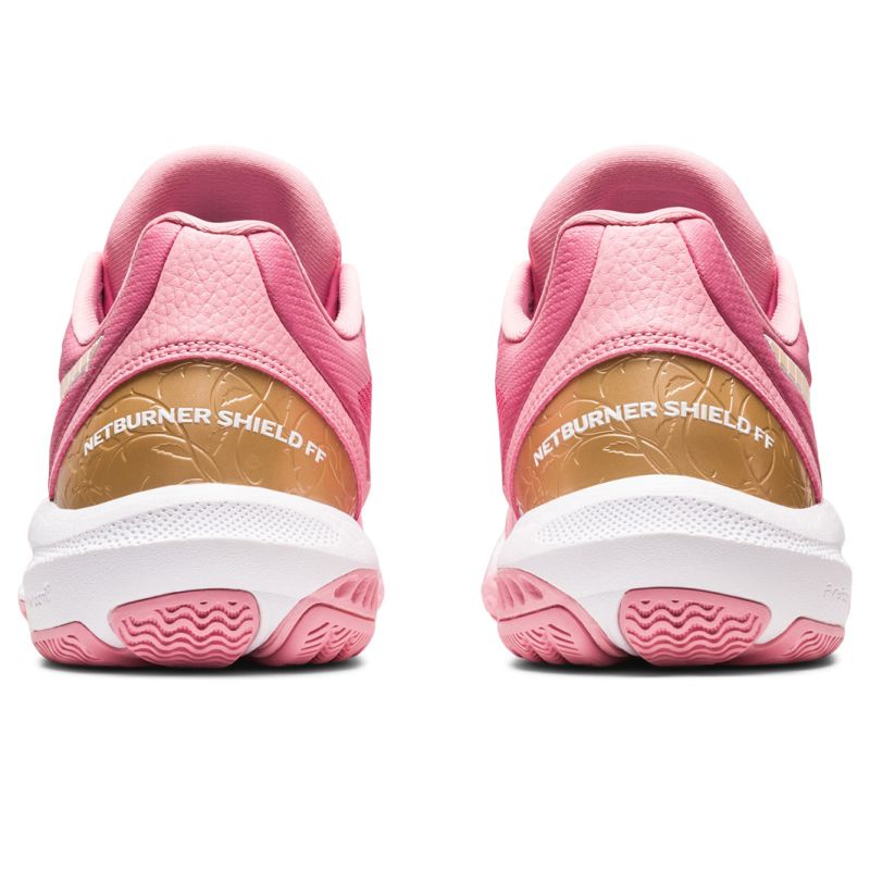 ASICS Netburner Shield FF Women's Netball Shoes - Lightweight & Supportive for Indoor & Outdoor Court Play - Perfect for Netball, Volleyball & Training
