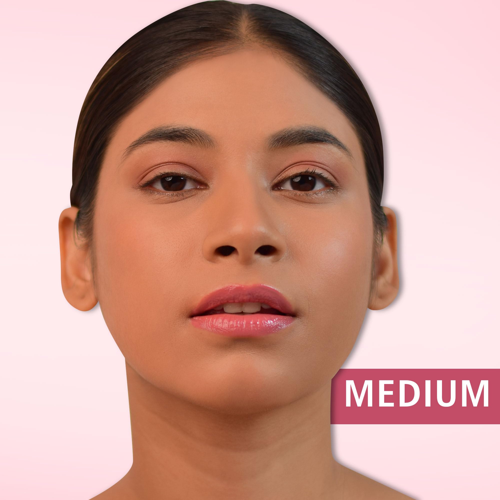 Glamveda High Shine Serum Infused Lip Gloss - pH Reactive Color Changing Lip Balm for Soft, Dewy Lips (Hookup #109) | Natural Pink Shade Based on Skin's pH Level | 4.5ml | Perfect for Date Night, Parties & Everyday Wear