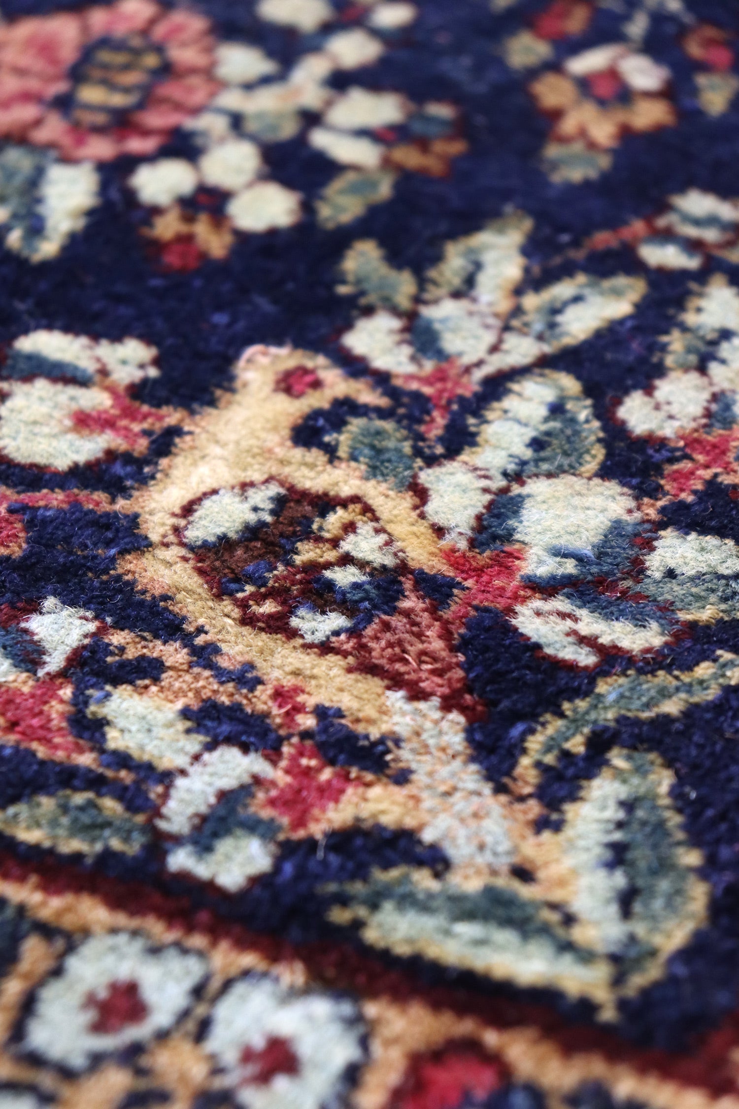 Handwoven Antique Kerman Rug Pair - Traditional Persian Carpet J66274 - Perfect for Living Room, Bedroom or Office Decor