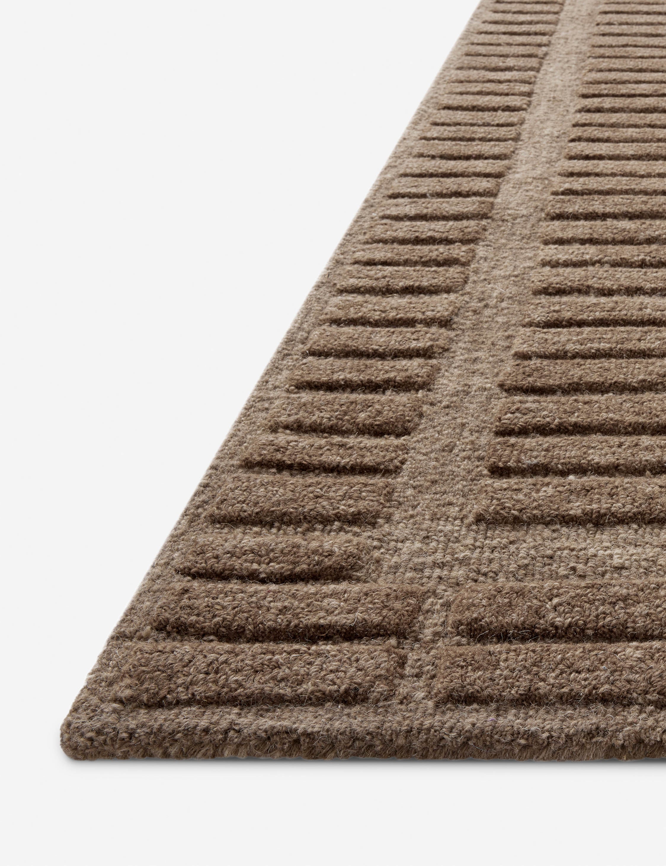 Bradley I Hand Tufted Wool Rug by Chris Loves Julia x Loloi | Premium Handmade Area Rug for Living Room, Bedroom & Office | Soft & Durable Home Decor