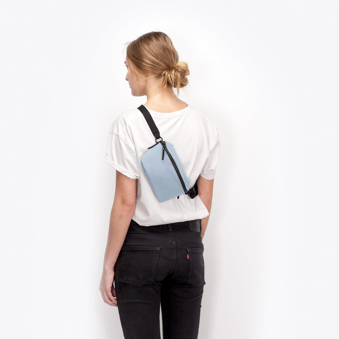 Ucon Acrobatics Jona Belt Bag - Stylish & Durable Fog Blue Waist Pack for Travel, Hiking & Everyday Use