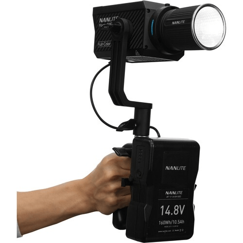 Nanlite Forza 60C RGBLAC LED Spot Monolight Kit - Professional Studio Lighting for Photography & Videography - Perfect for YouTube, TikTok, and Live Streaming