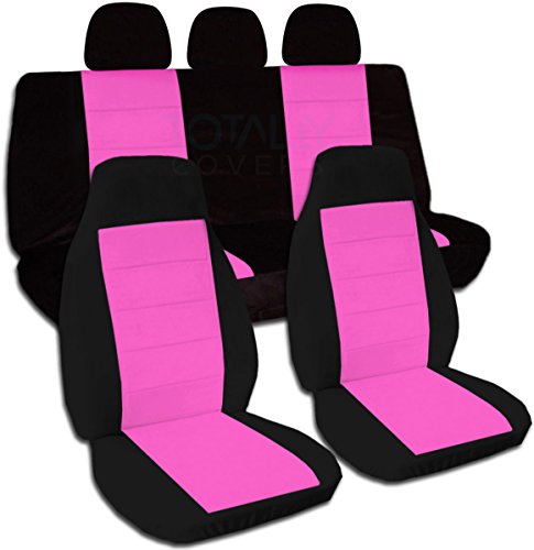 Black and Hot Pink