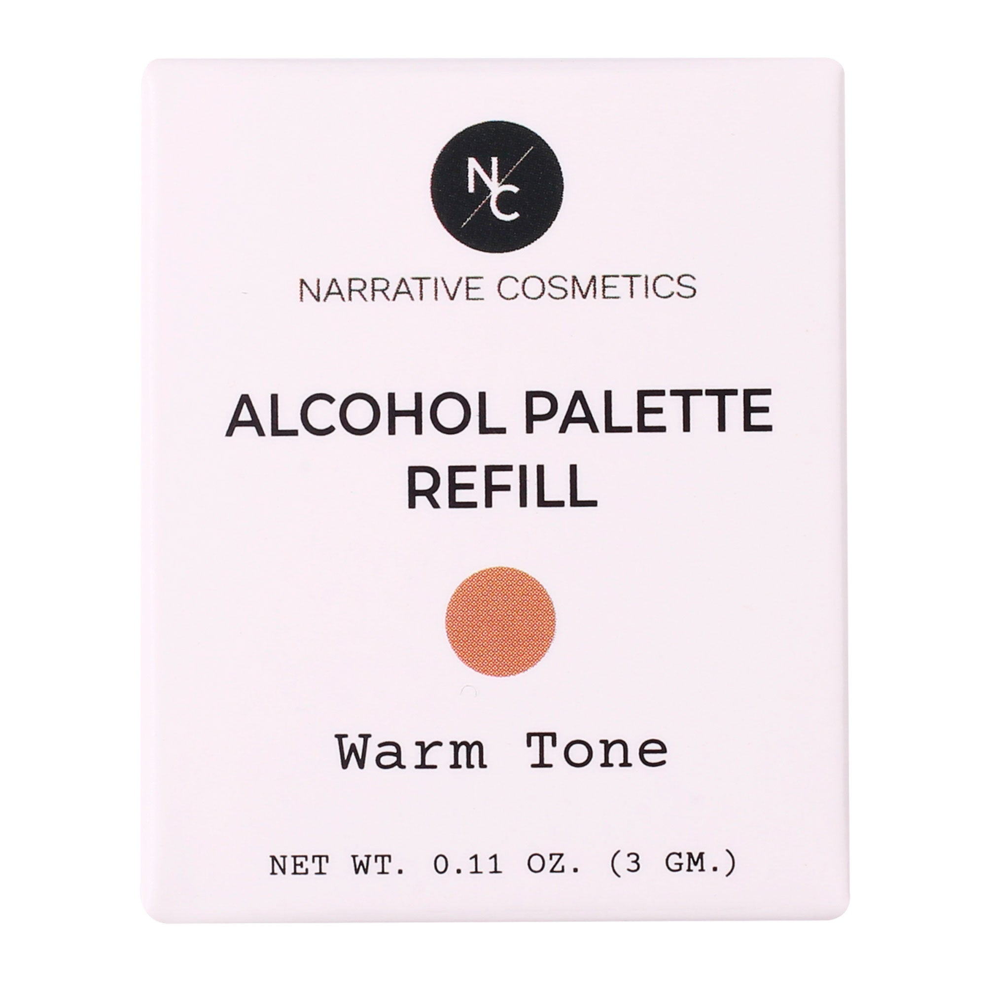 Narrative Cosmetics Alcohol Palette Refill Pans - 12 Skin Tone Shades for Professional Makeup Artists | Perfect for Face Contouring, Highlighting & Airbrush Makeup
