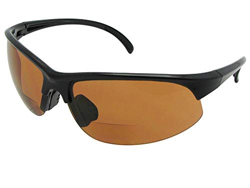 Shiny Black Frame-amber Lenses