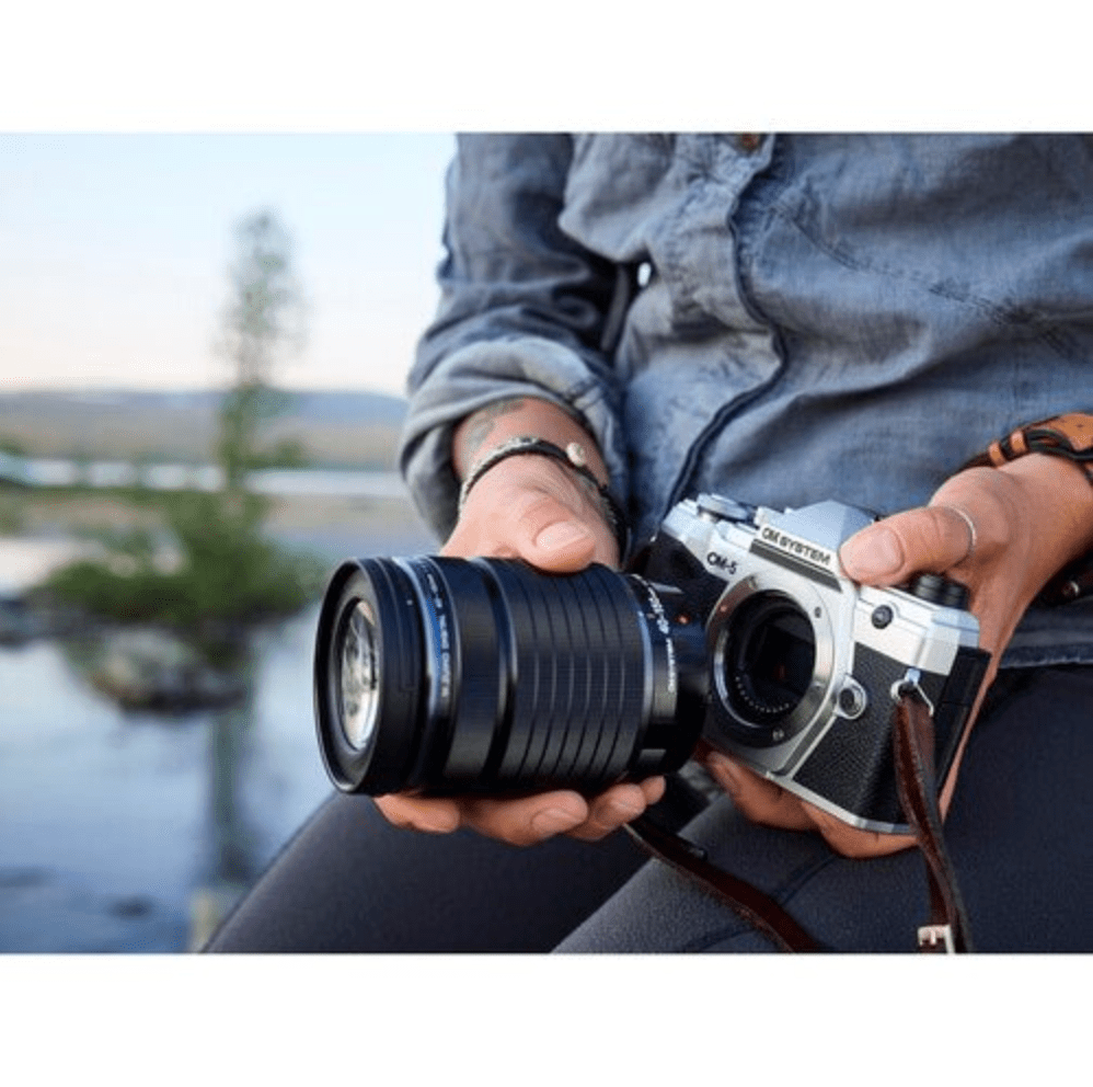 OM SYSTEM OM-5 Mirrorless Digital Camera (Black) - Compact & Lightweight for Travel, Vlogging & Outdoor Photography