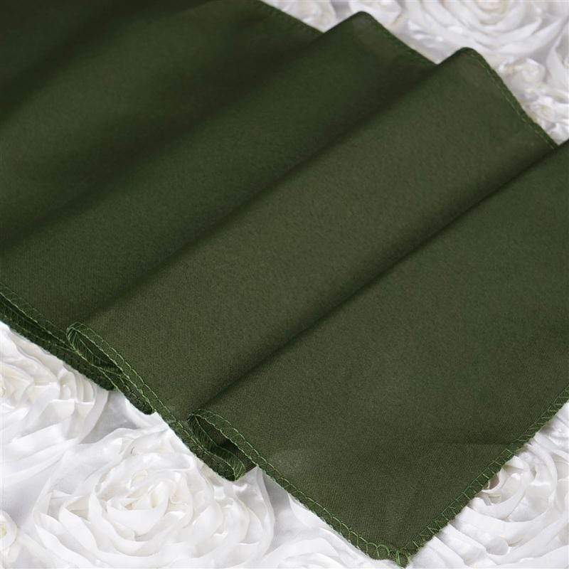 12x108 Inch Polyester Table Runner for Wedding Decorations - Elegant Dining Table Cover for Parties, Banquets, and Special Events