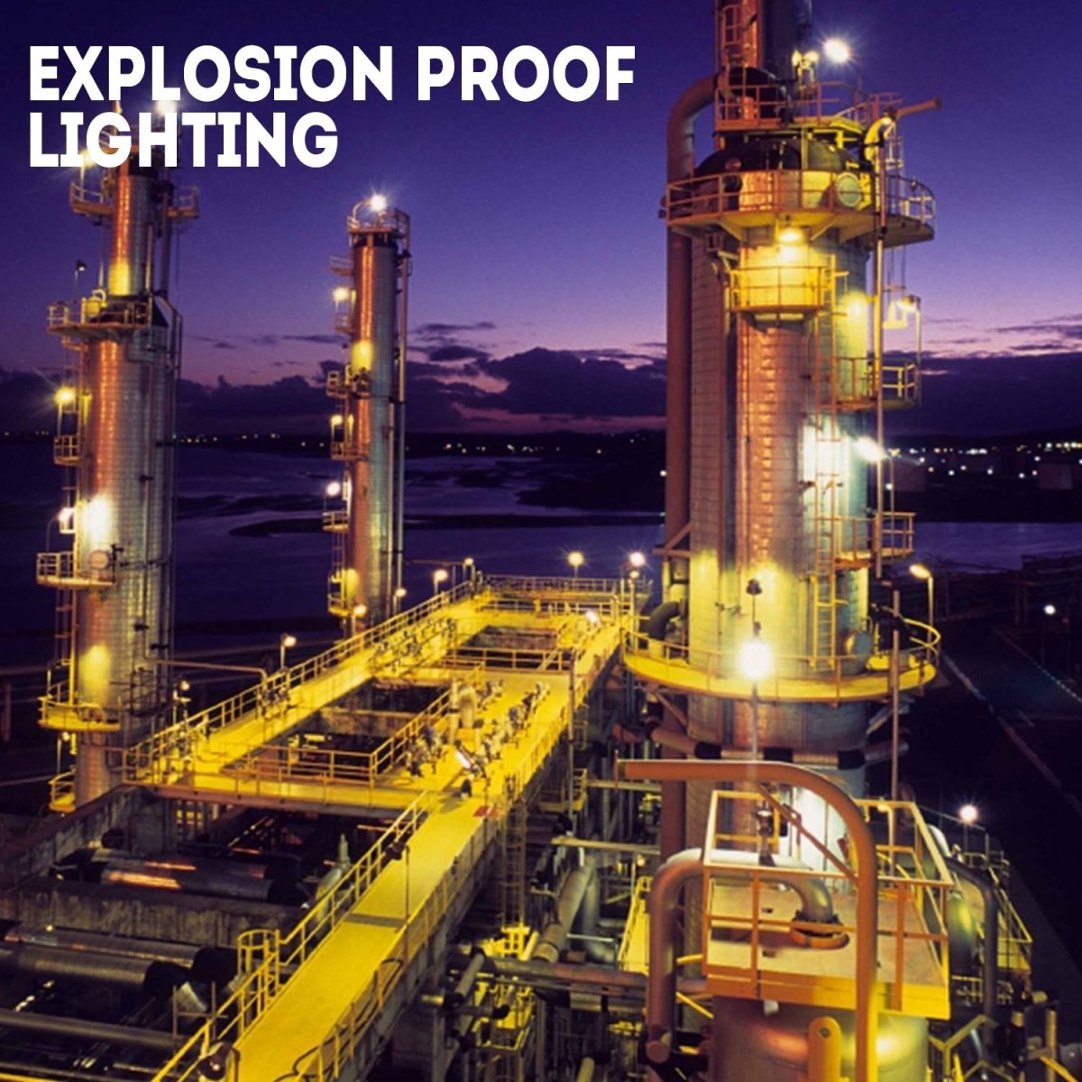 30W LED Explosion Proof Jelly Jar Light - G Series Dimmable 5000K 4050LM (100-277V AC) IP66 Rated for Hazardous Locations - Perfect for Oil Rigs, Chemical Plants & Industrial Facilities
