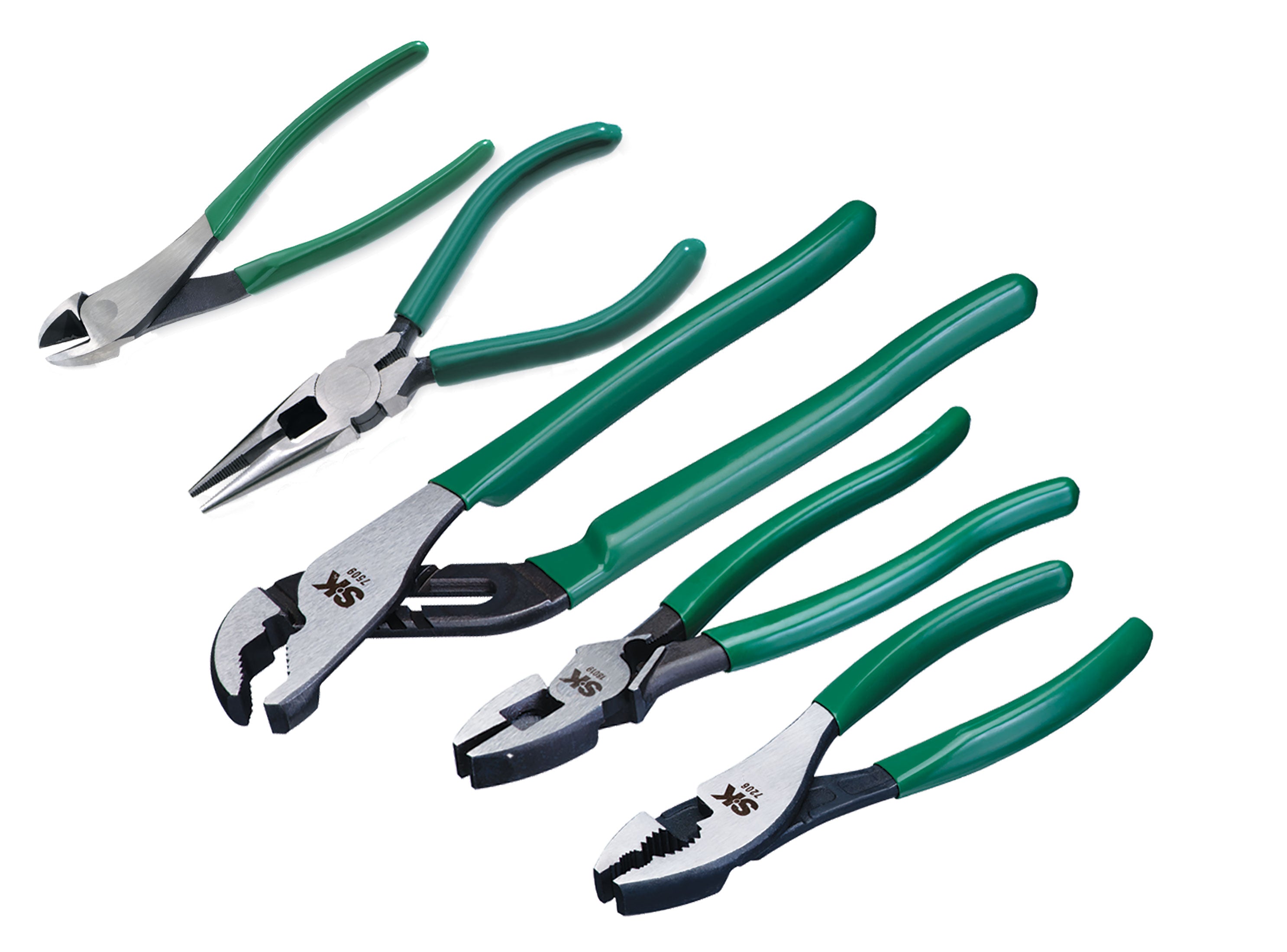 5-Piece General Purpose Pliers Set - High-Quality Hand Tools for DIY, Home Repair & Automotive Work - Perfect for Plumbing, Electrical & Mechanical Projects