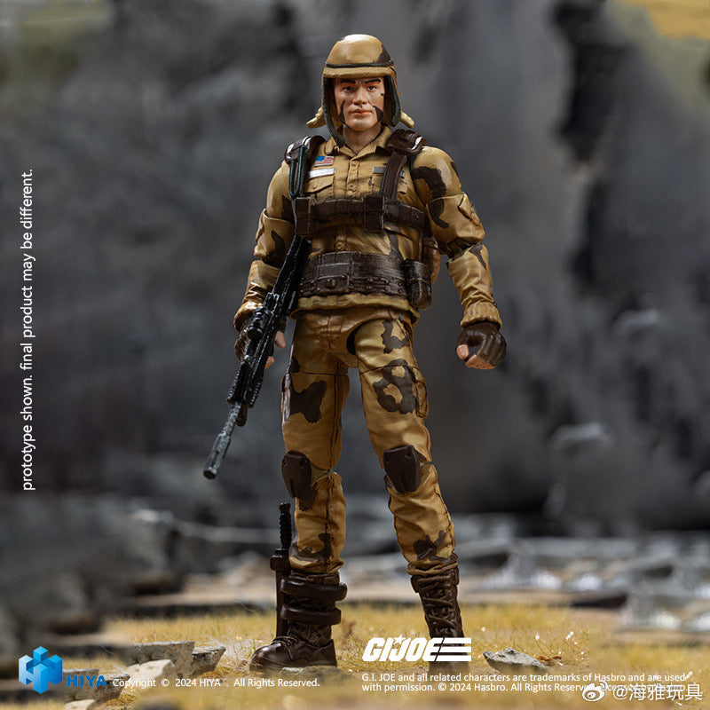**Pre-Order Hiya 4-Inch G.I. Joe Duster Action Figure – Exquisite Mini Collectible for Display & Play | Perfect for Fans & Collectors**