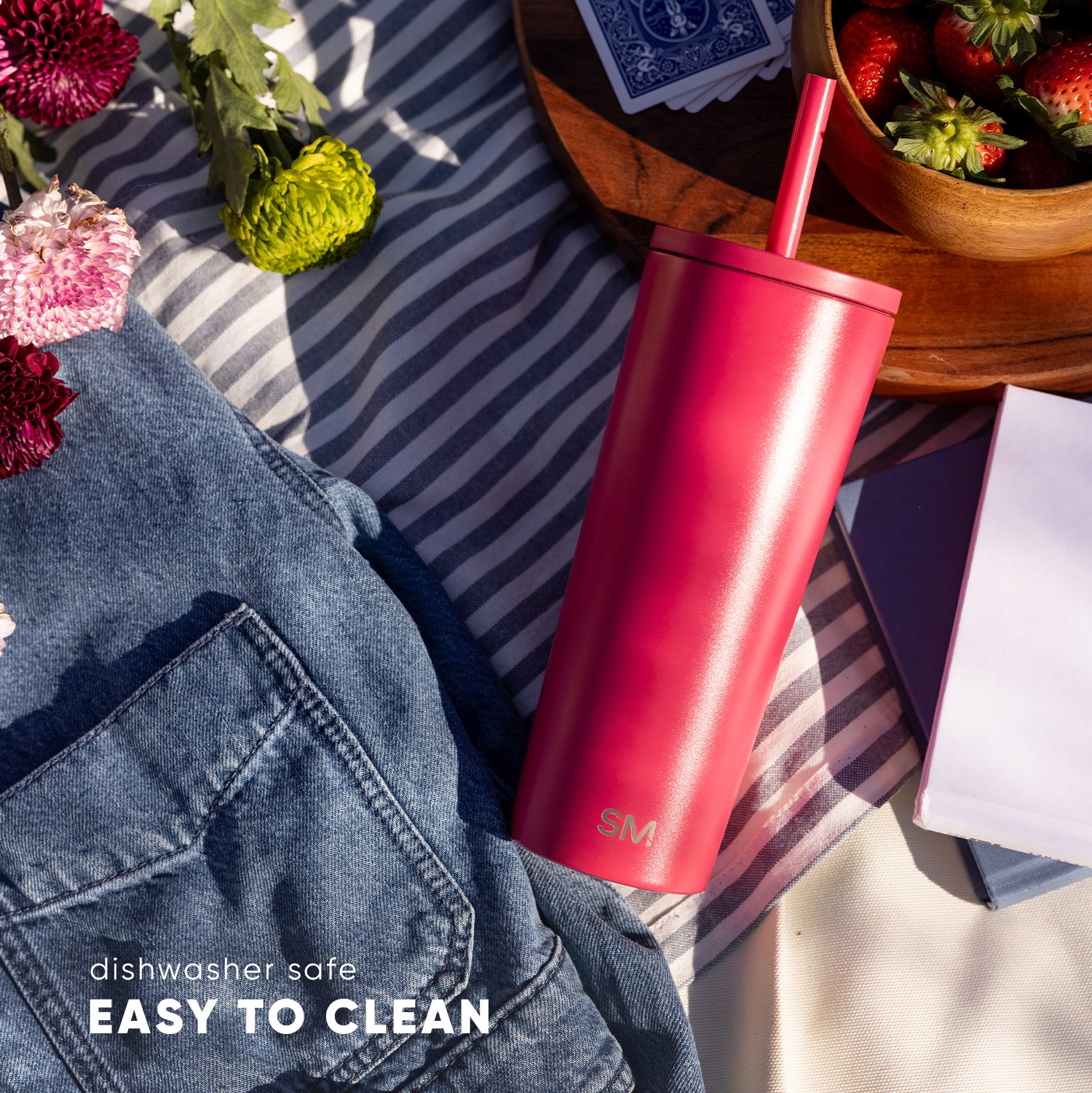 Classic 20oz Stainless Steel Vacuum Insulated Tumbler with Lid & Straw - Keeps Drinks Hot/Cold for Hours - Perfect for Coffee, Tea, Water & Smoothies - Ideal for Office, Travel, Gym & Outdoor Activities