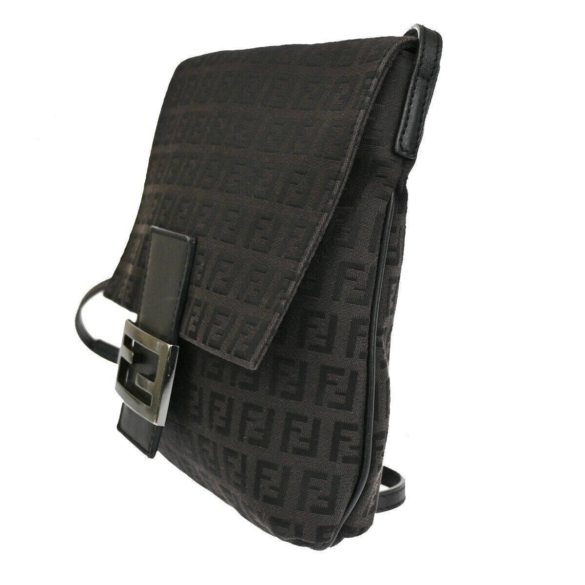 Stylish Brown Canvas Shoulder Bag with Iconic Design - Perfect for Travel, Work & Everyday Use