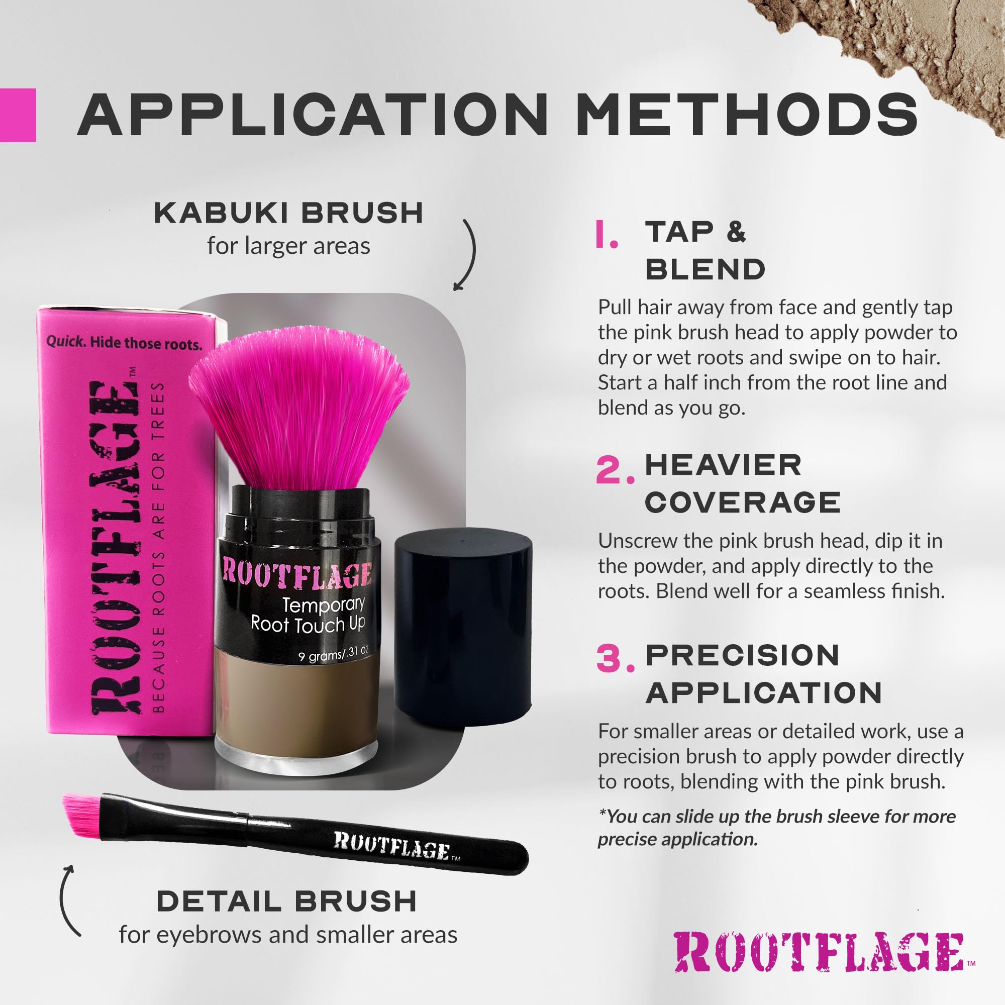 Root Touch Up Powder Smoky Blonde - Instant Temporary Hair Root Concealer for Gray Coverage & Root Coverage | Perfect for Touch-Ups Between Salon Visits, Covering Gray Roots, and Enhancing Hairline for Natural Look