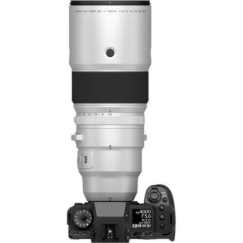 FUJIFILM XF 500mm f/5.6 R LM OIS WR Telephoto Lens for Wildlife & Sports Photography - Professional Mirrorless Camera Lens with Optical Image Stabilization and Weather Resistance