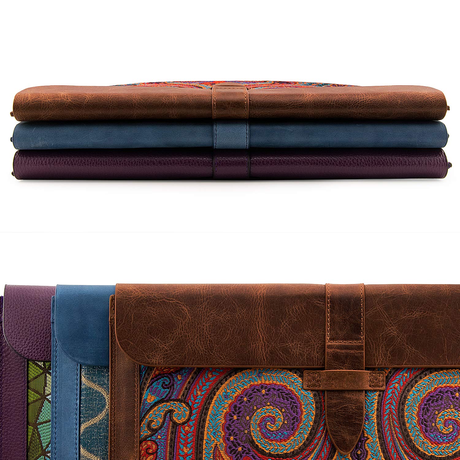 Premium Genuine Leather MacBook Pro 15 & 16 Inch Sleeve Case - OTTO183 - Durable Laptop Protection for Work, Travel & Business Professionals