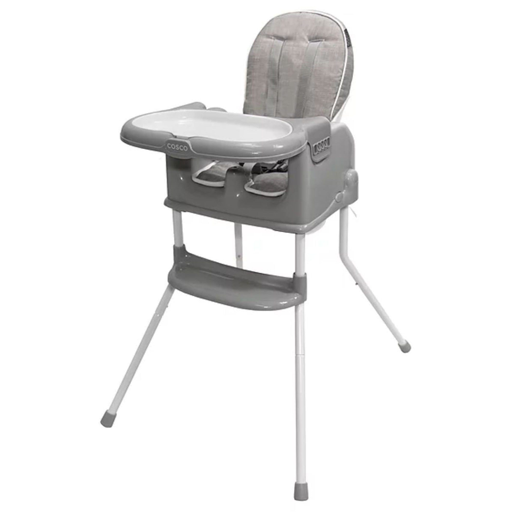 Cosco Sit Smart 4-in-1 Convertible High Chair for Babies & Toddlers - Space-Saving Design for Dining, Feeding, and Playtime