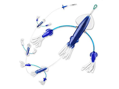 Electric Blue Flippy Floppy Daisy Chain - Fun & Durable Outdoor Water Toy for Kids, Pool, Beach, and Summer Play