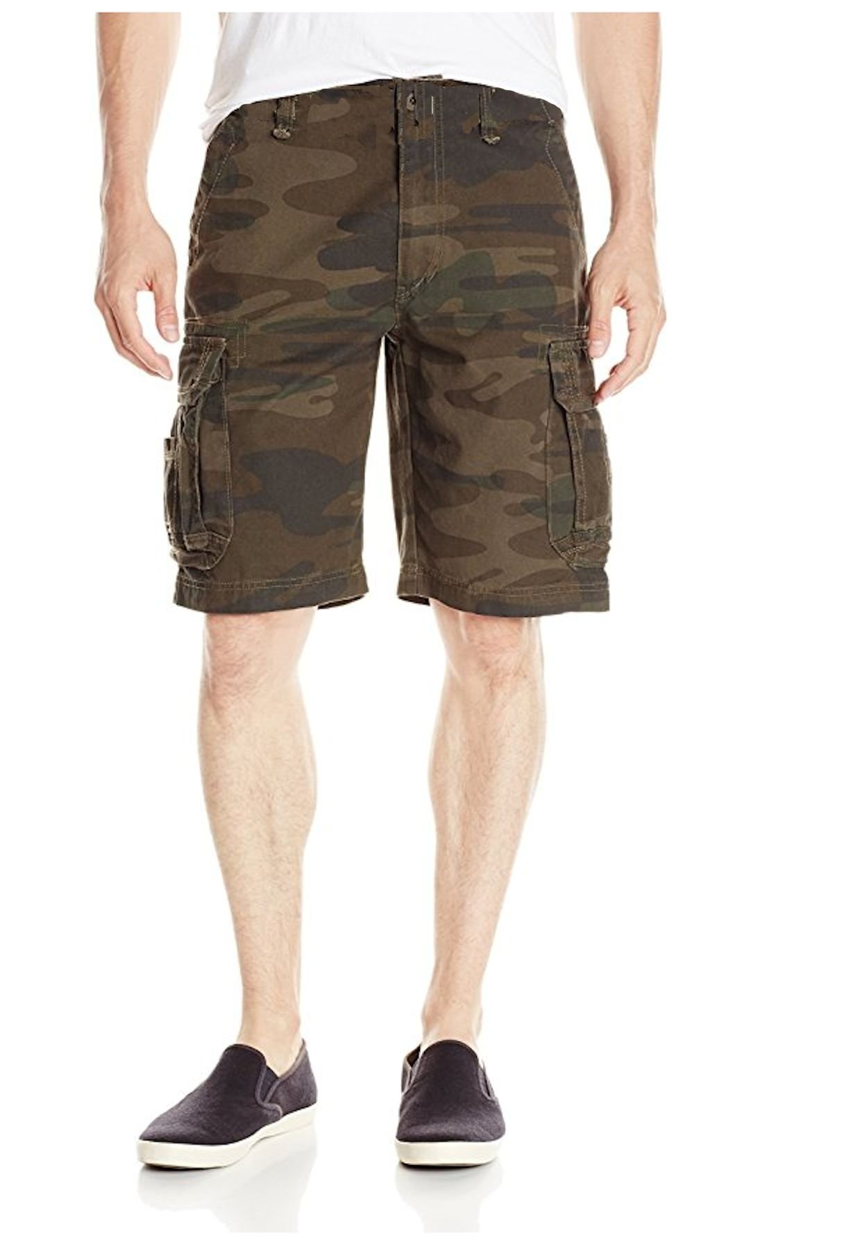 Unionbay Men's Survivor Cargo Shorts - Army Camo 38