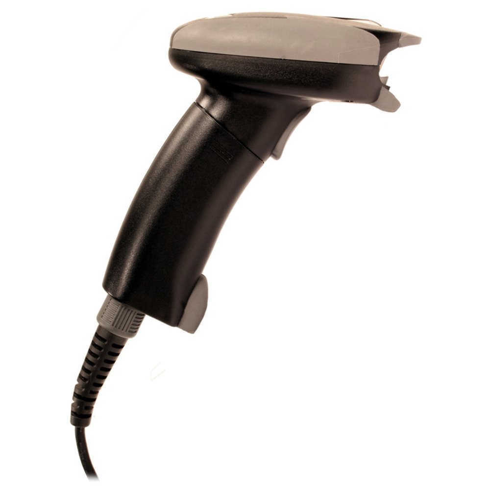 Long-Range USB Barcode Scanner - Rugged & Durable Design for Retail, Warehouse & Logistics - Black | Ideal for Inventory Management, Shipping & Checkout