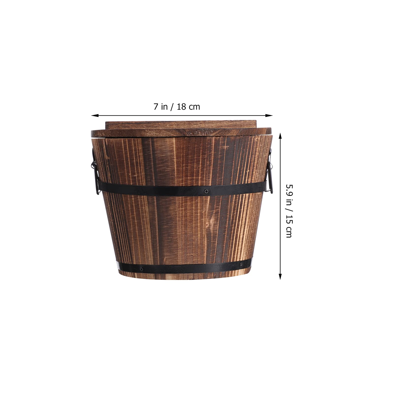 Cabilock 1pc Airtight Food Storage Bucket with Lid - 5L Large Kitchen Organizer for Bread, Snacks, Dry Goods | Perfect for Pantry, Camping & Meal Prep Organization