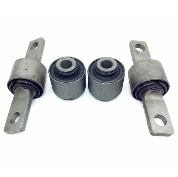 4 Rear Upper Control Arm Track Rod Axle Bushing Kit - Compatible with 2006-2015 Honda Civic FD FB - Durable Suspension Replacement Part for Smoother Ride & Enhanced Handling