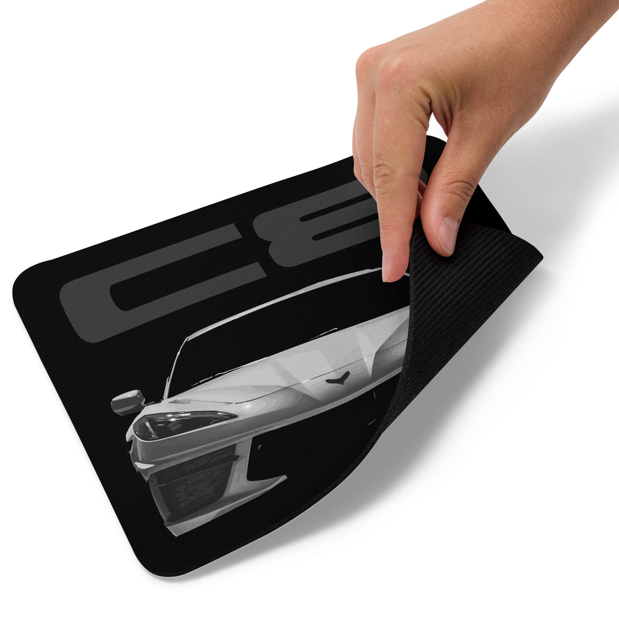 2022-2023 Chevrolet Corvette C8 Racing Car Mouse Pad - Non-Slip Rubber Base Gaming Mousepad for PC Laptop Desk - Perfect for Corvette Fans, Gamers & Office Use