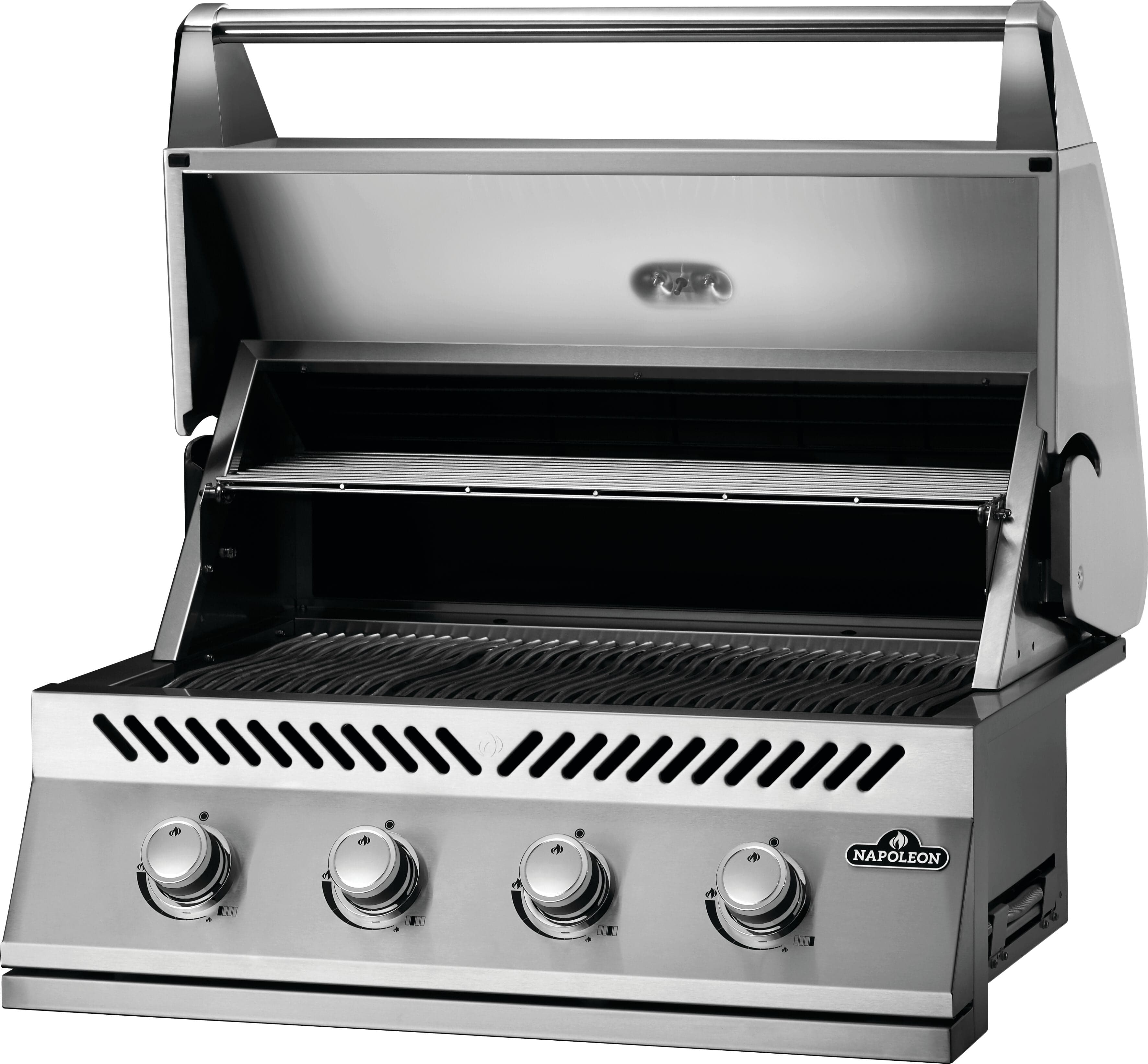 Napoleon 500 Series 32-Inch Built-In Natural Gas Grill - BI32 - Premium Outdoor Cooking for Backyard BBQs & Patio Entertaining