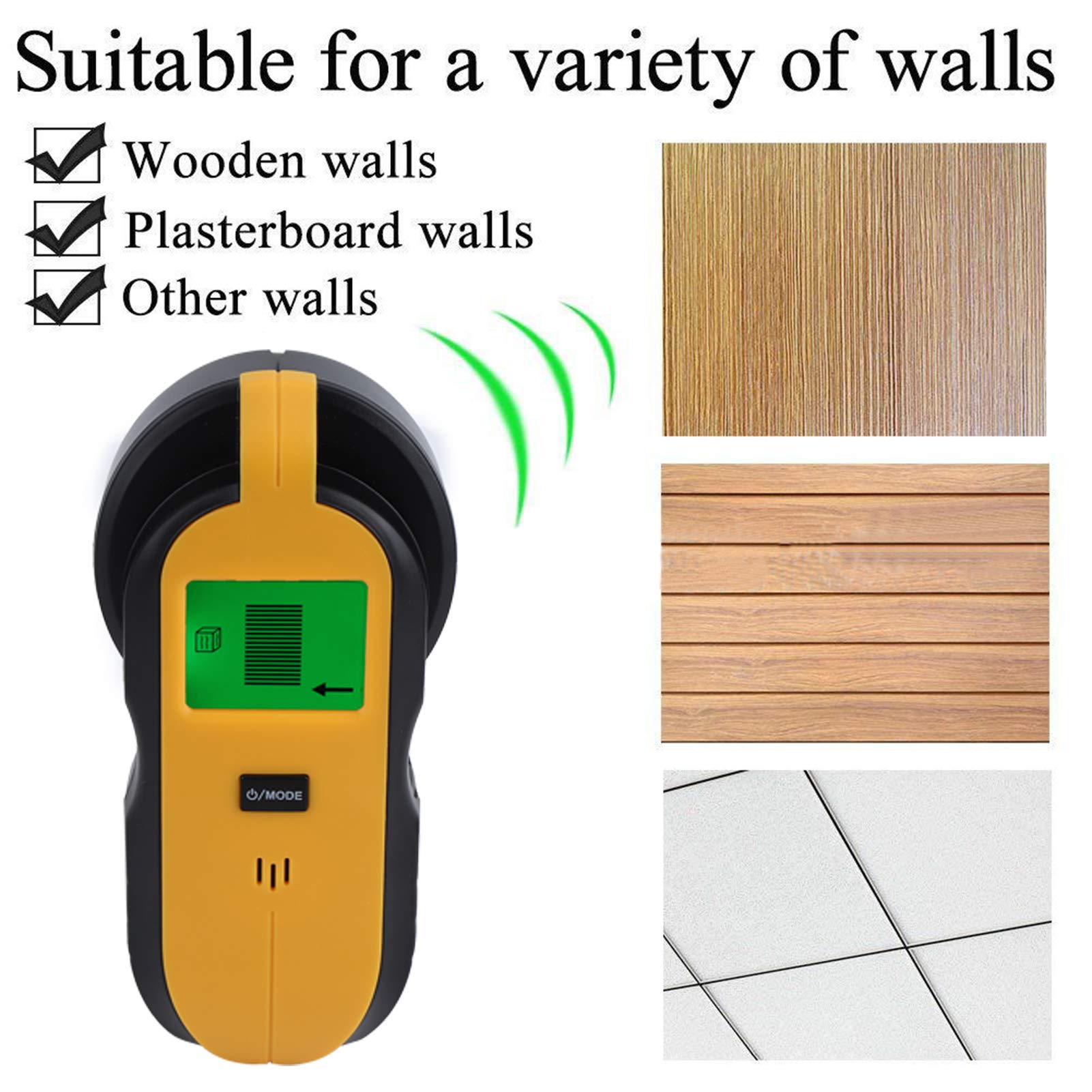 3-in-1 Metal Detector & Wall Scanner - Professional Electric Sensor for Wood, Metal & Studs | Perfect for Home Renovation, DIY Projects & Construction Work