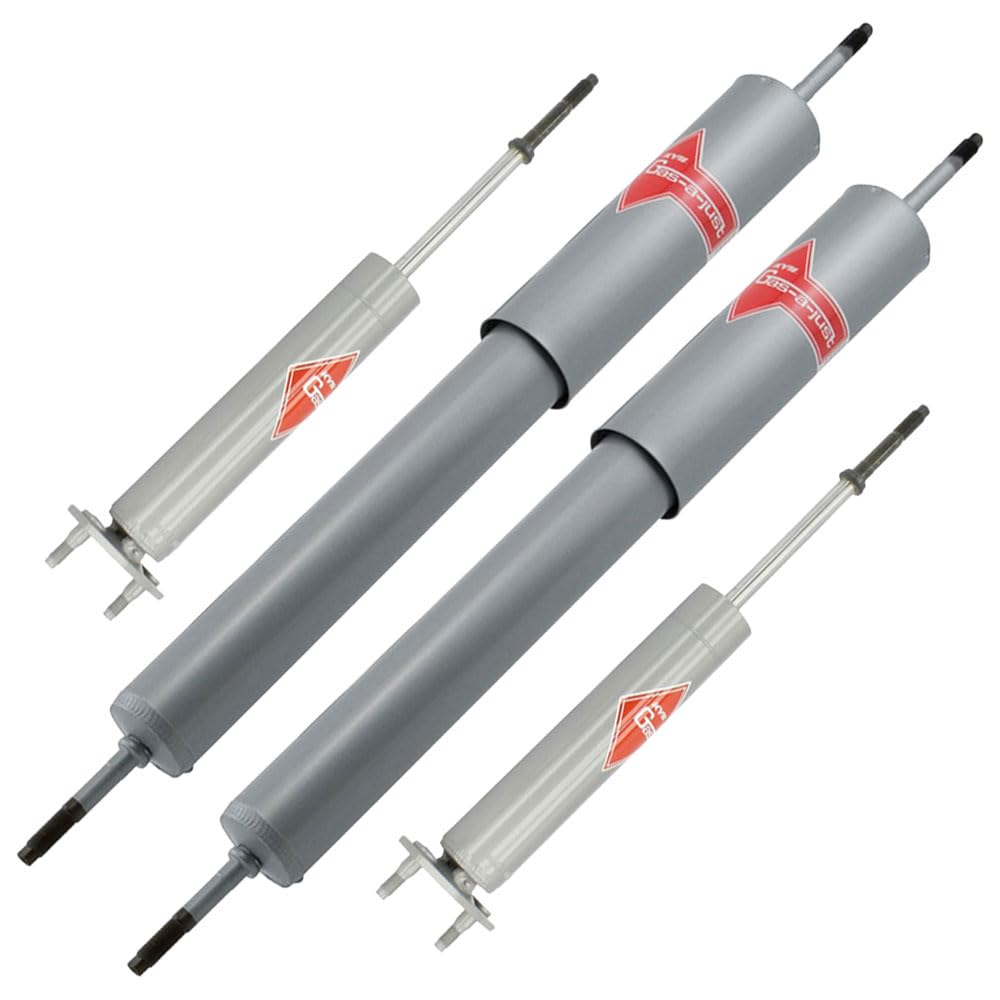 New Set of 4 Gas-A-Just Shocks & Struts for Ford Mustang & Mercury Cougar (1977-62473AX) - Premium Ride Comfort & Performance - Perfect for Daily Driving & Road Trips