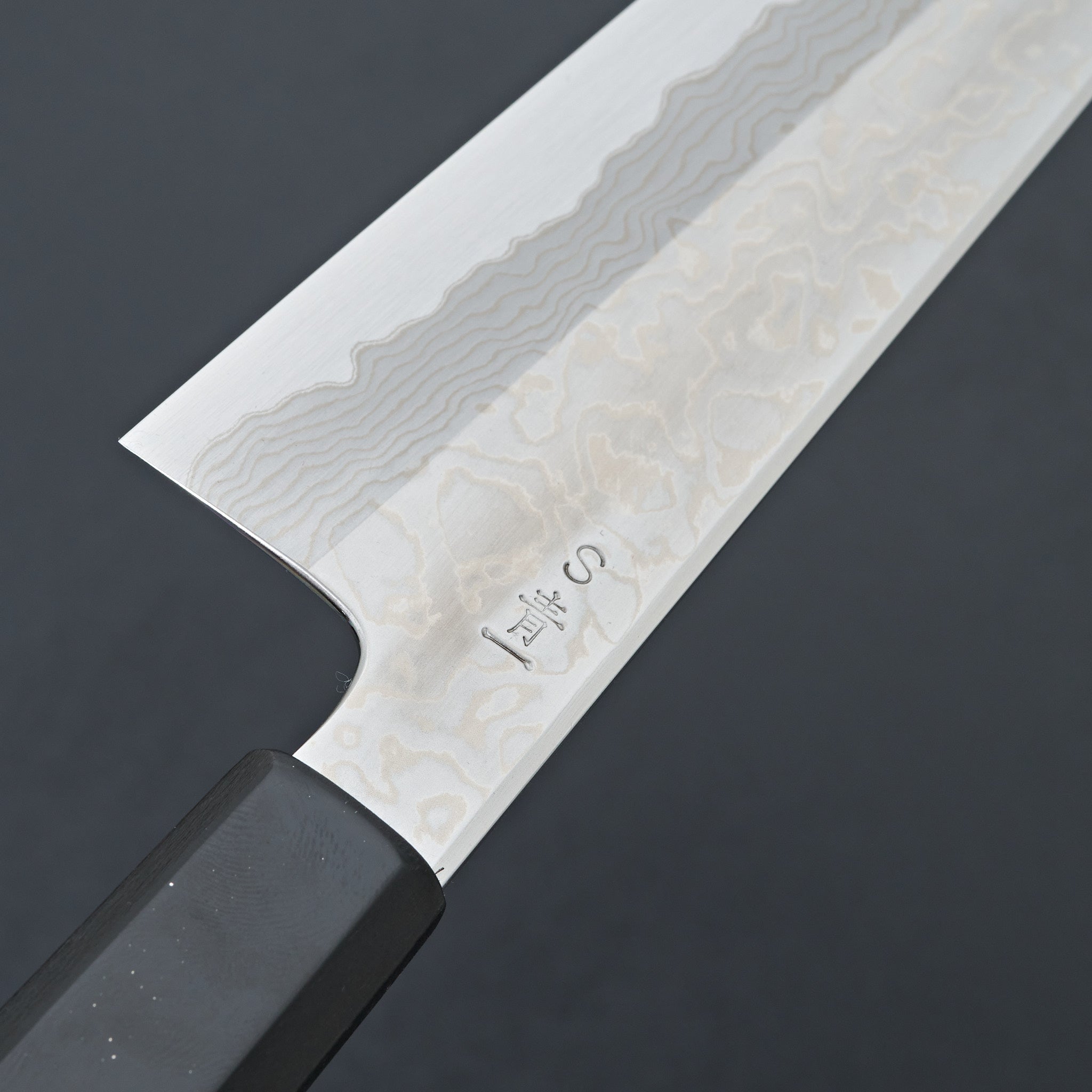Premium Kagekiyo Blue #1 Stainless Clad Damascus Gyuto Knife 240mm - Japanese Chef Knife for Slicing, Dicing & Precision Cutting - Perfect for Professional Chefs & Home Cooking Enthusiasts