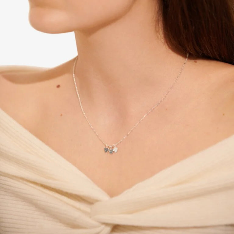 Joma Jewellery Necklace - A Little I Love You Heart Pendant for Women | Romantic Gift for Her | Perfect for Anniversaries, Valentine's Day & Special Occasions