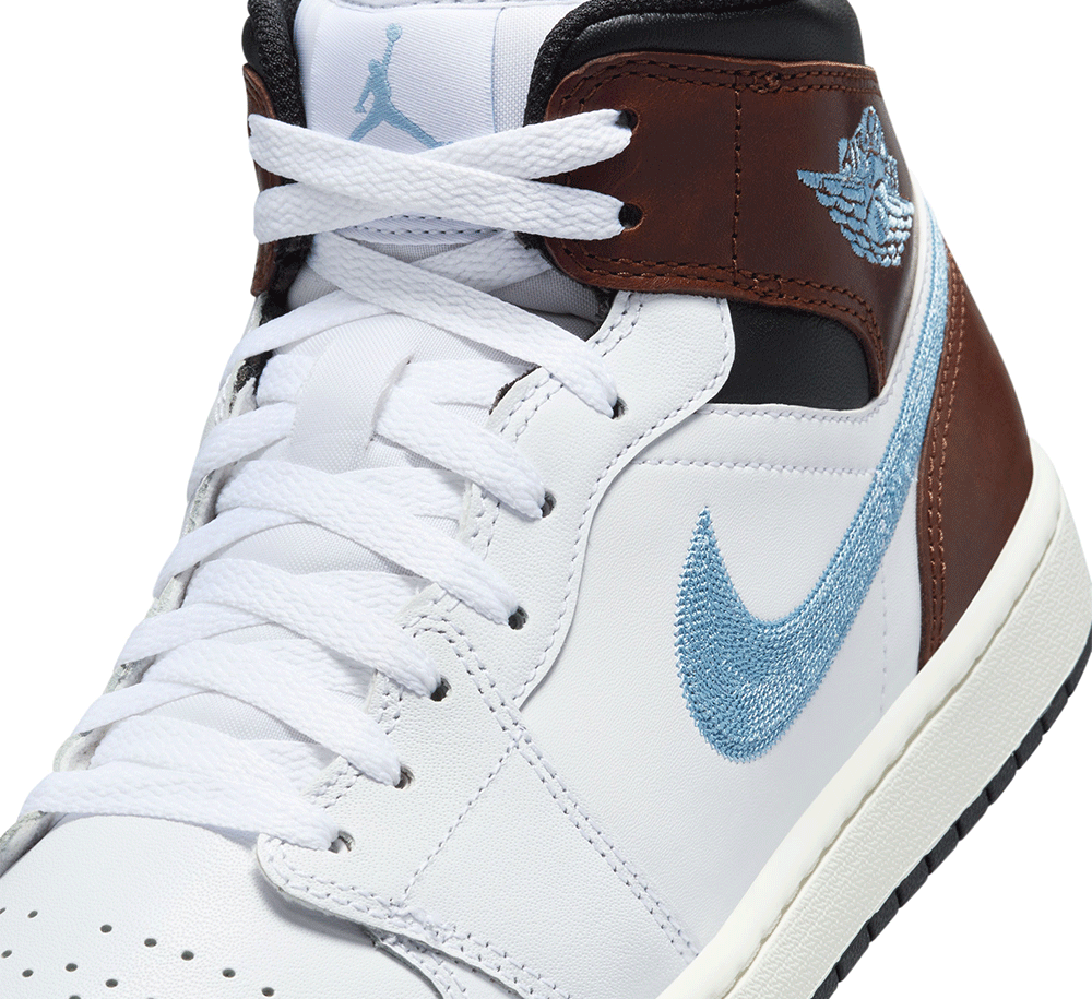 AIR JORDAN 1 MID SE Basketball Shoes for Men - Retro Style Sneakers with Cushioned Comfort - Perfect for Streetwear, Casual Wear & Basketball Games