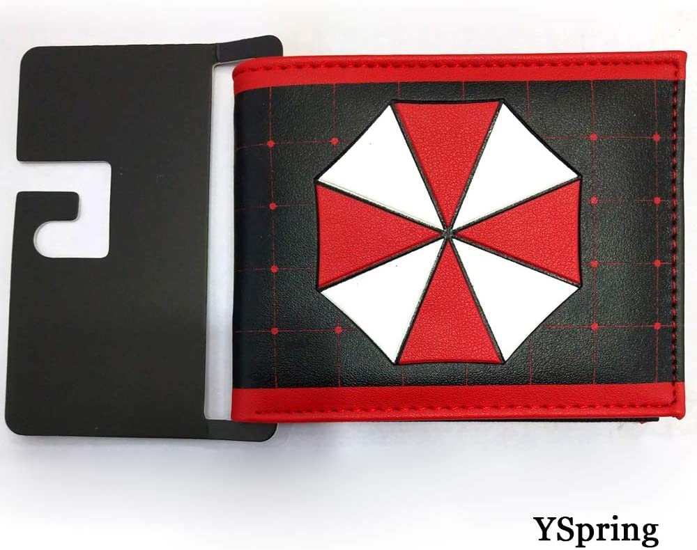 Resident Evil Anime Wallet - Stylish Umbrella Logo Card Holder for Men & Women | Perfect for Cosplay, Conventions & Everyday Use
