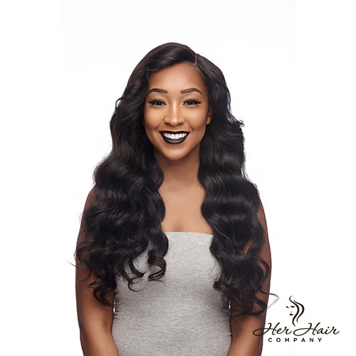 Brazilian Body Wave Hair Bundles 4-Pack - 100% Human Hair Extensions for Length & Volume - Perfect for Weaving, Styling & Special Occasions