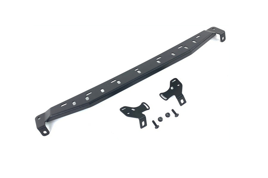 Ford Bronco Grimm Off-Road Steel Front Bumper with Light Bar - Heavy Duty Replacement Bumper for Off-Roading, Rock Crawling & Adventure Driving
