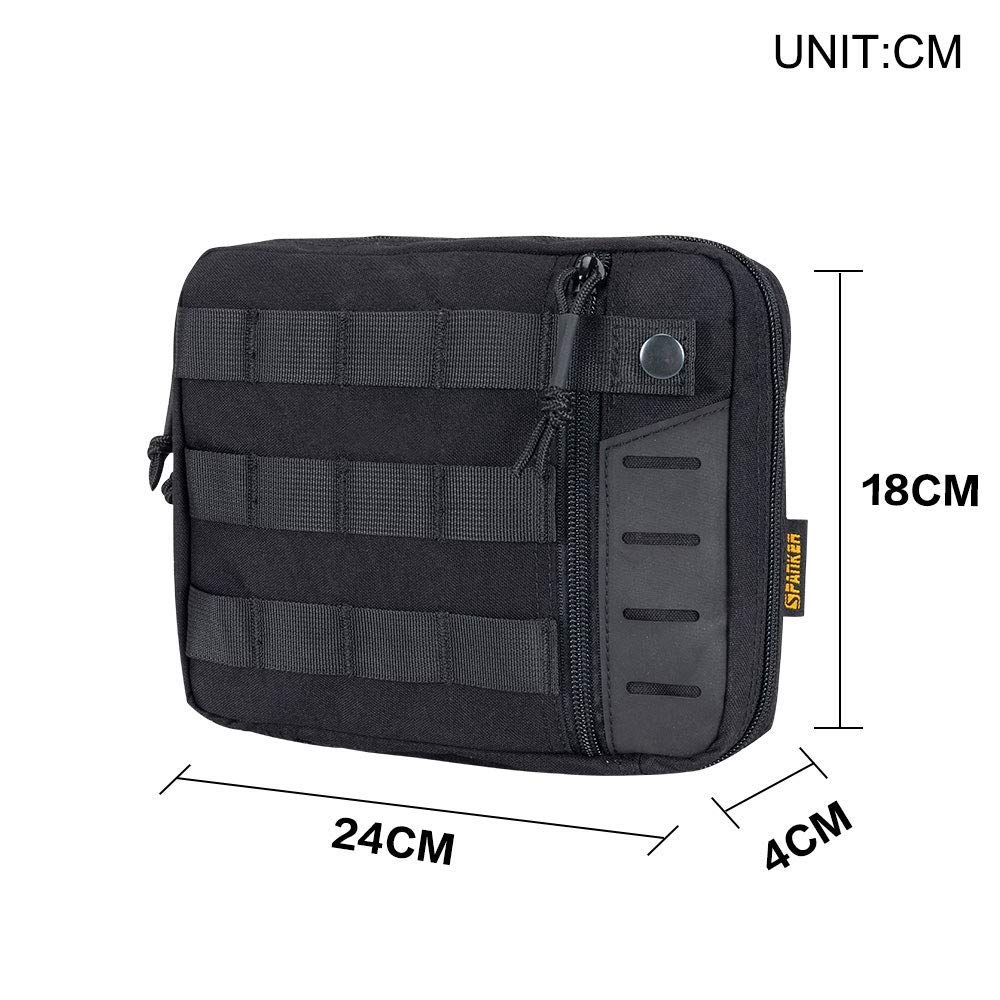 Tactical Molle EDC Pouch - Durable Utility Pouch for Military, Hiking & Outdoor Gear Organization | Perfect for Camping, Hunting & Survival Kits
