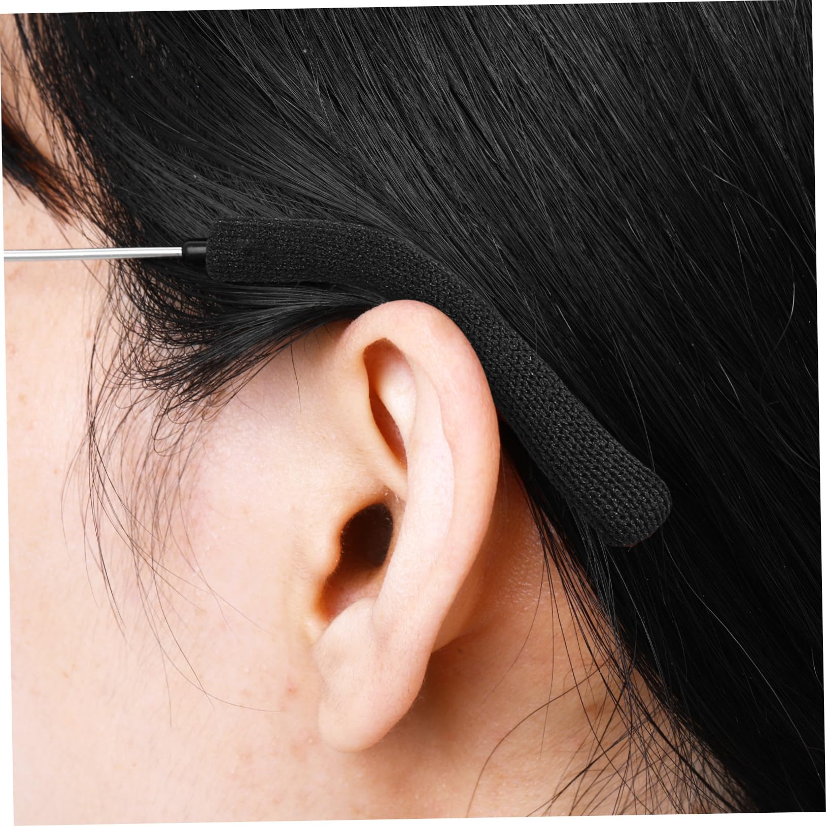 Beavorty 6 Pairs Glasses Temple Tips, Eyeglass Ear Grips & Cushions - Anti-Slip Eyewear Accessories for Comfort & Secure Fit - Perfect for Reading, Driving & Daily Wear