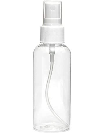 8-Pack 30ml Empty Plastic Refillable Fine Mist Spray Bottles for Hand Sanitizer, Perfume, Lotion & Essential Oils - Travel Size, Transparent, Leakproof - Perfect for DIY Beauty, Aromatherapy & Home Organization