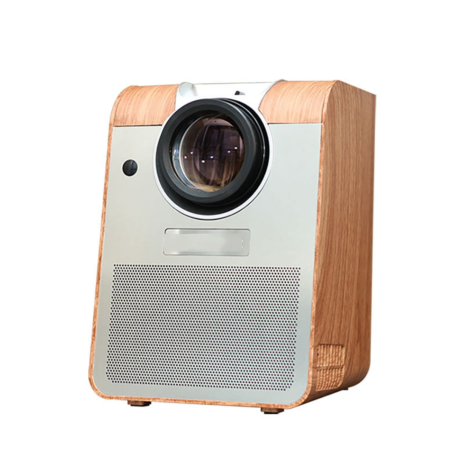 Mini Projector 1080P HD, 6500 Lumens Portable Bluetooth Projector with Wireless Screen Mirroring, Surround Sound & Keystone Correction - Perfect for Home Theater, Outdoor Movie Nights, Classroom Presentations & Office Meetings