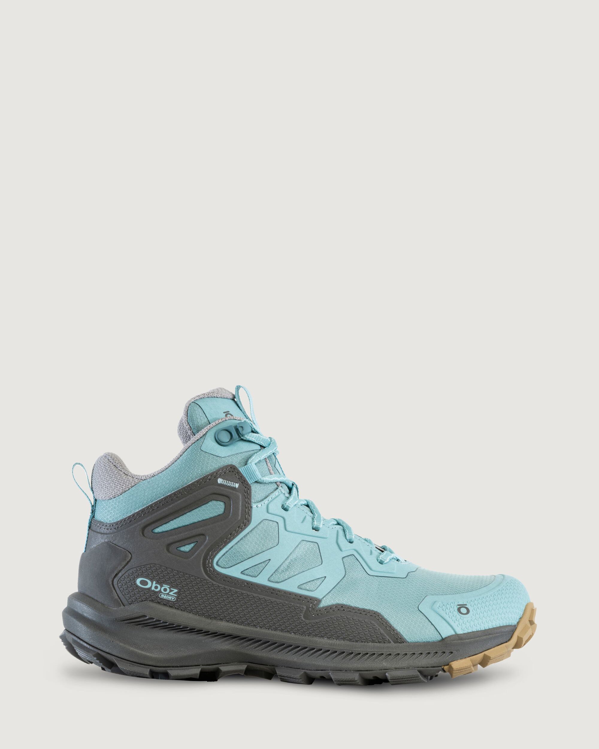 OBOZ Katabatic Mid B DRY Women's Hiking Boots - Waterproof & Breathable for Outdoor Adventures - Perfect for Hiking, Backpacking & Trail Running