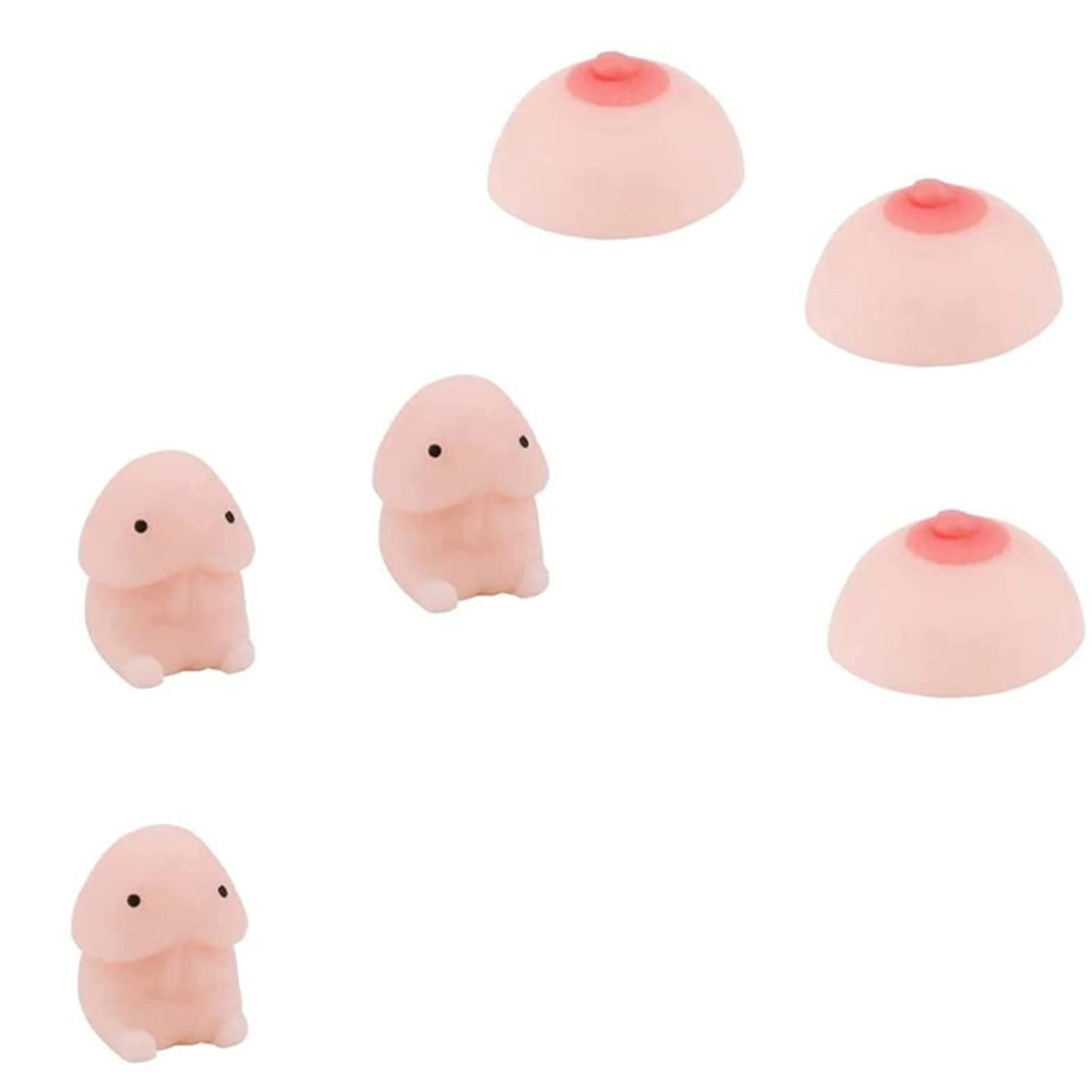 Kawaii Squishy Stress Relief Toys - Cute Mochi Squishies for Adults & Kids