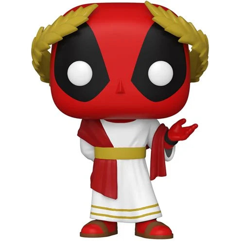 Deadpool 30th Anniversary Roman Senator Pop! Vinyl Figure #779 - Funko Pop Collectible for Marvel Fans, Office Decor & Gift Idea