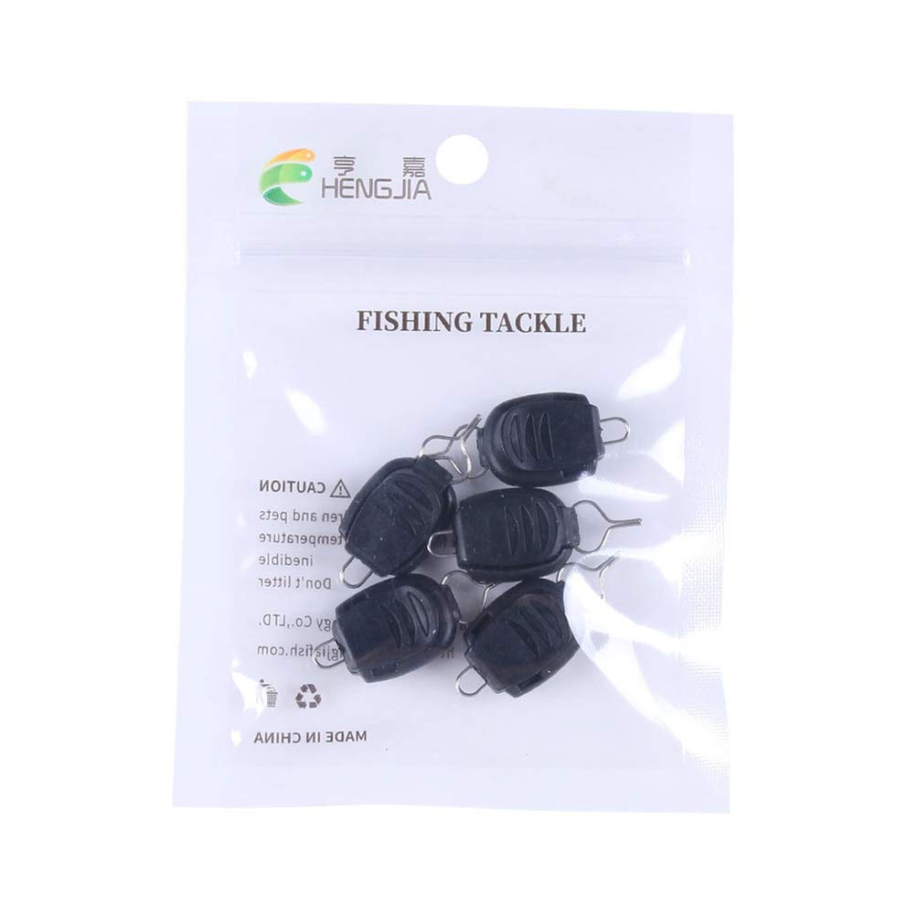 25pcs Fishing Line Clip Buckle Holder with Stopper - Durable Line Keeper for Fishing Rods - Essential Fishing Tackle Accessories for Freshwater & Saltwater Angling