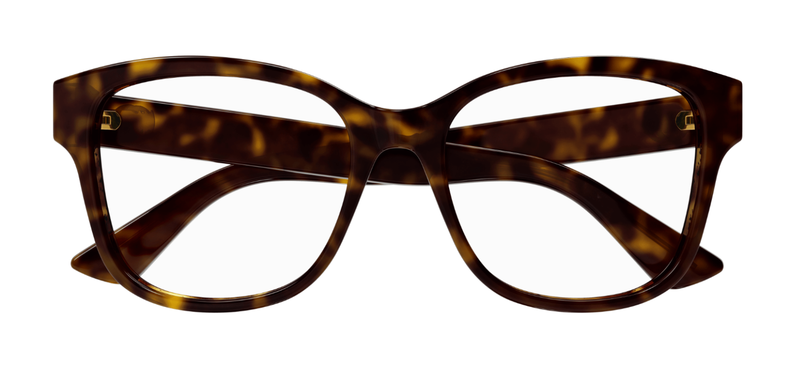 Gucci GG1340O 002 Havana Squared Oversized Women's Eyeglasses - Fashionable Oversized Square Sunglasses for Women | Perfect for Beach, Driving & Everyday Style