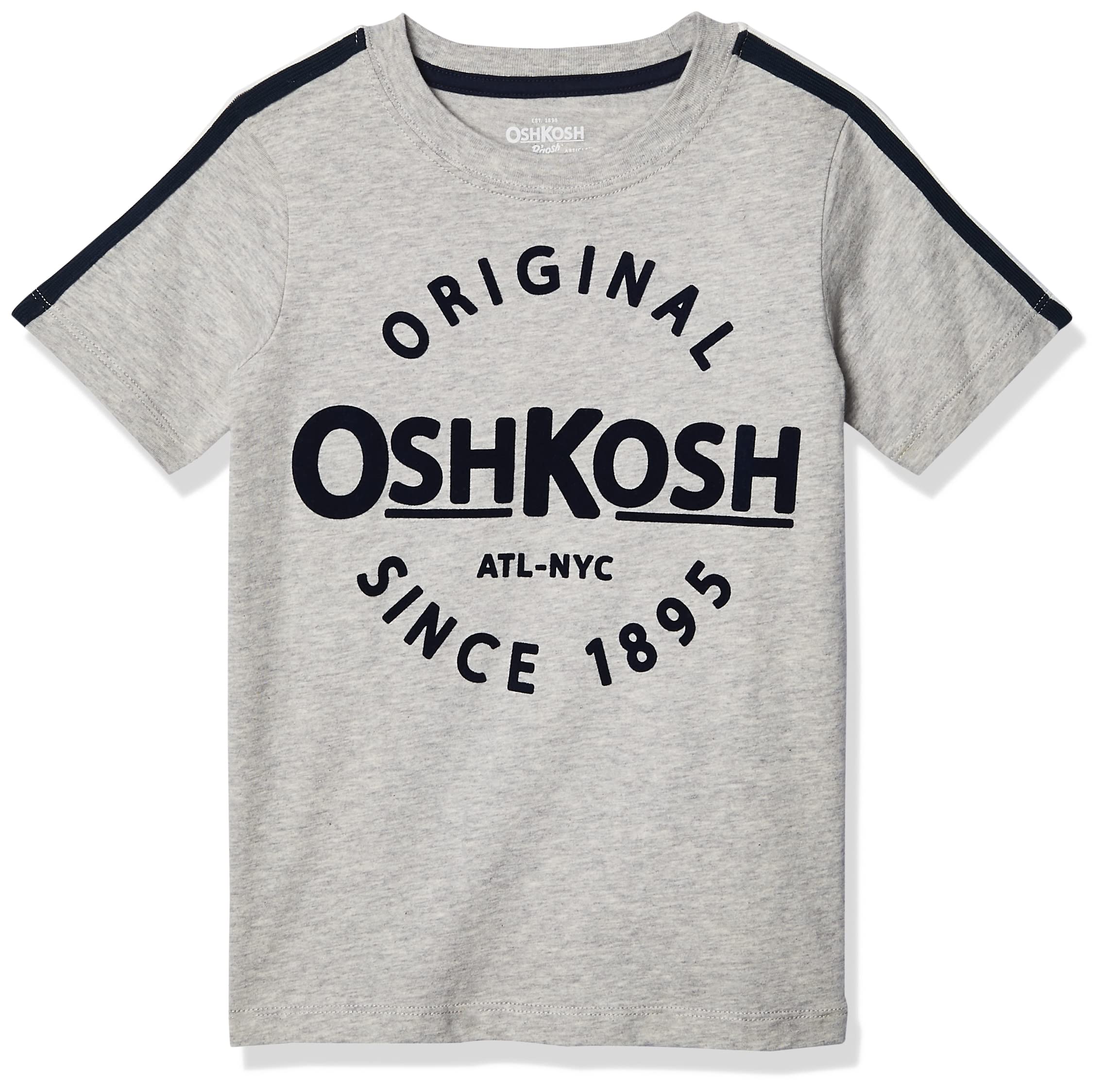 OSHKOSH B'GOSH Boys' Graphic T-Shirts - Cute & Comfortable Cotton Tees for Toddler & Kids - Perfect for Playtime, School & Everyday Wear