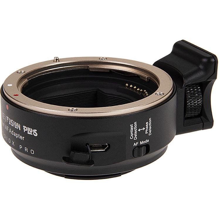 FotodioX Pro Fusion Plus Smart AF Adapter - Canon EF Lens to Sony E Mount Adapter for Mirrorless Cameras - Perfect for Photography, Videography & Travel Shooting