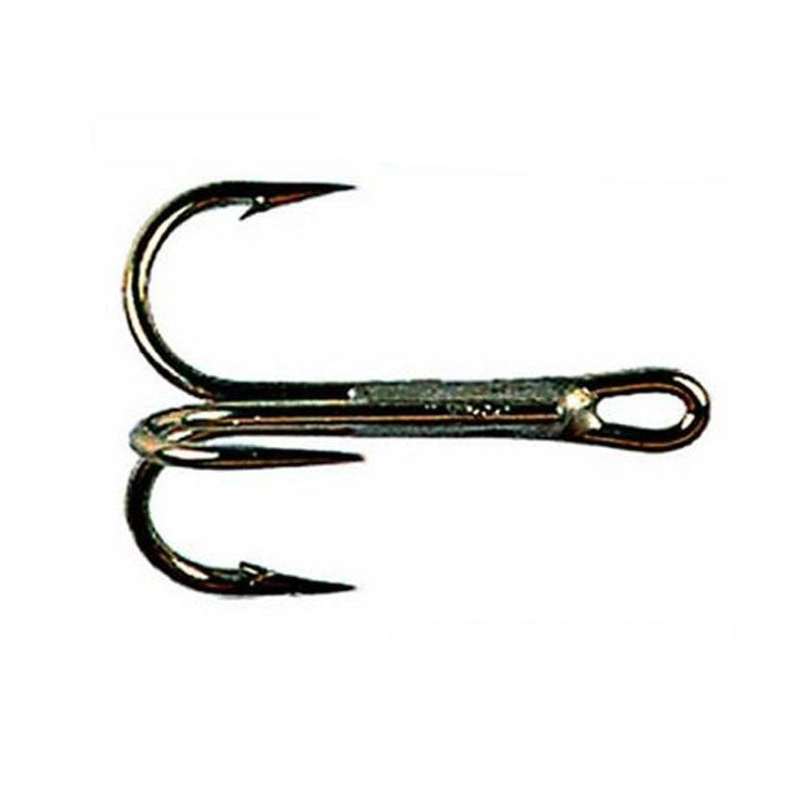 Kamasan Tube Fly Treble Hooks for Fly Fishing - Premium Saltwater & Freshwater Fishing Hooks - Ideal for Salmon, Trout, and Steelhead Fishing