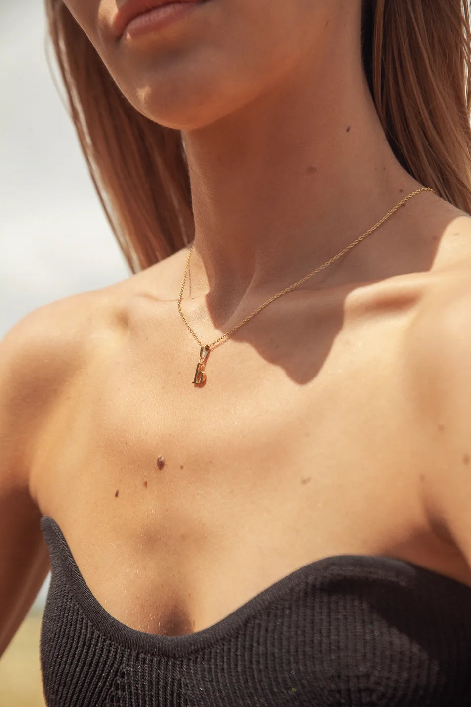 Nella Initial Necklace - Personalized Tarnish-Free Jewelry for Women - Perfect for Gifts, Anniversaries & Everyday Wear