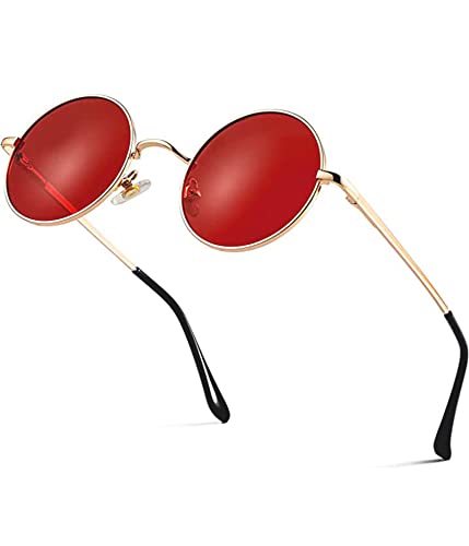 Gold/Clear Red