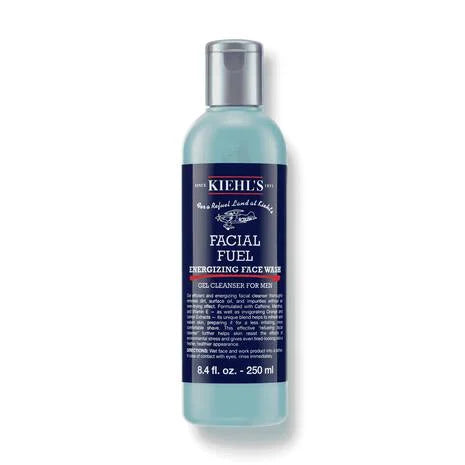 Facial Fuel Energizing Face Wash for Men - Oil-Free Deep Cleansing & Exfoliating - Refreshing Morning & Post-Workout Skincare Routine